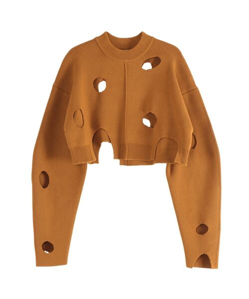 美品✨Un3D ニット　セーター✨ UN3D. ニット セーター 「UN3D./アンスリード」W TURTLE KNIT