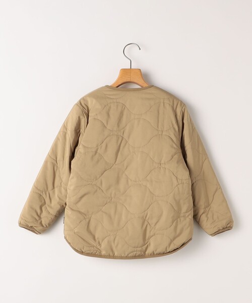 SHIPS（シップス）の「SHIPS KIDS:100～130cm/〈洗濯機可能〉ボア×キルティング リバーシブル ブルゾン（その他アウター・キッズ・オリーブ/キャメル・130/120/110/100）」の12枚目の写真