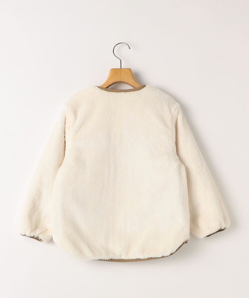 SHIPS（シップス）の「SHIPS KIDS:100～130cm/〈洗濯機可能〉ボア×キルティング リバーシブル ブルゾン（その他アウター・キッズ・オリーブ/キャメル・130/120/110/100）」の8枚目の写真