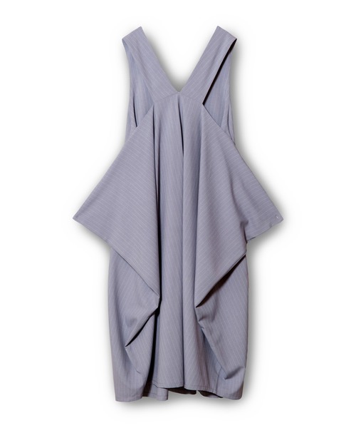 OSMOSIS（オズモーシス）の「3WAYストライプジャンパースカート（ジャンパースカート・レディース・ブラウン/ブラック/グレー・ONE SIZE）」の14枚目の写真