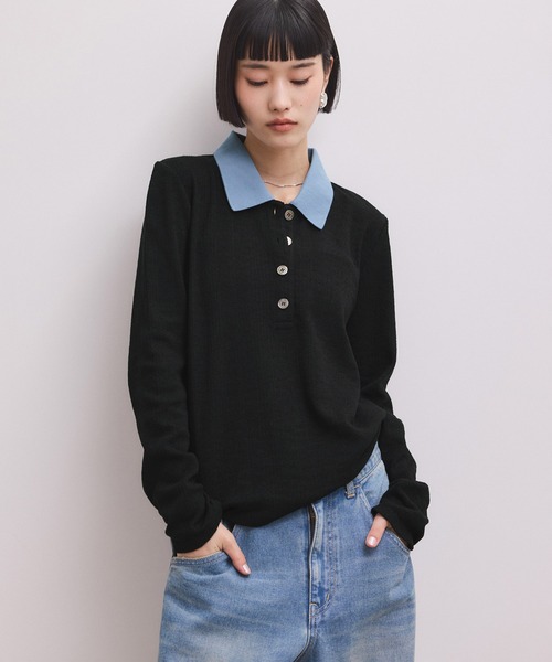 WEB限定】ロングスリーブポロシャツ（ポロシャツ）｜ADAM ET ROPE