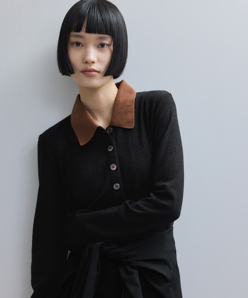 WEB限定】ロングスリーブポロシャツ（ポロシャツ）｜ADAM ET