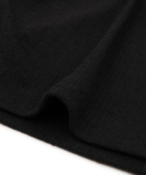 ADAM ET ROPE'（アダムエロペ）の「【WEB限定】ロングスリーブポロシャツ（ポロシャツ・レディース・ブラック系その他/ブラック系その他3/ブラウン系その他/ネイビー/ブラック系その他2・FREE）」の21枚目の写真