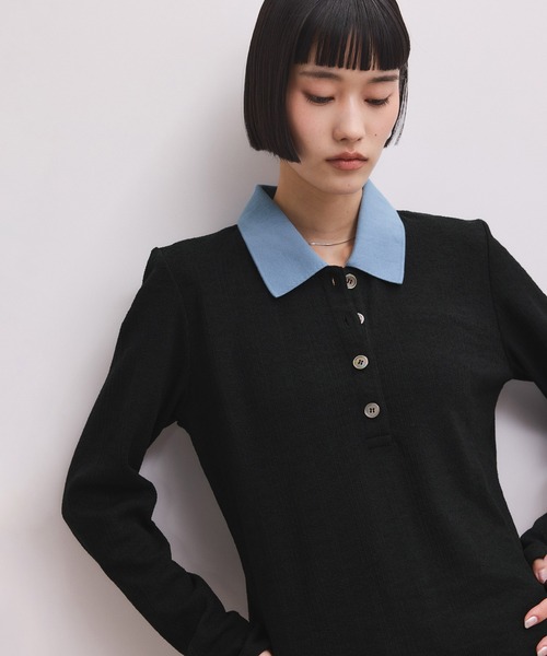 WEB限定】ロングスリーブポロシャツ（ポロシャツ）｜ADAM ET ROPE