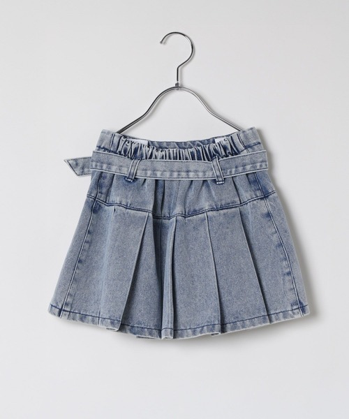 10C REPIPI（ジューシーレピピ）の「【10C REPIPI】デニムプリーツスカート（デニムスカート・キッズ・ブルー系/ブラック系/ピンク系その他・110cm/130cm/120cm）」の16枚目の写真