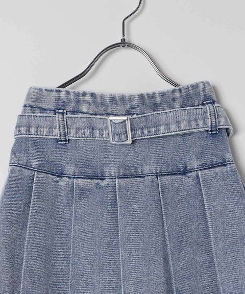 10C REPIPI（ジューシーレピピ）の「【10C REPIPI】デニムプリーツスカート（デニムスカート・キッズ・ブルー系/ブラック系/ピンク系その他・110cm/130cm/120cm）」の17枚目の写真