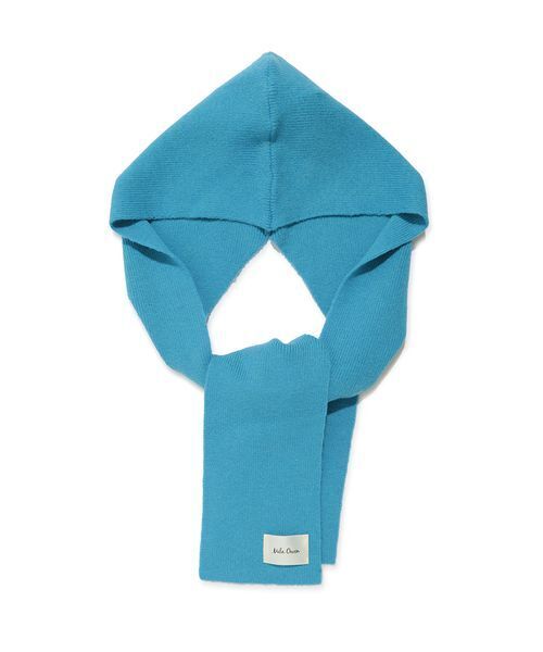 セール】リブニットフーディマフラー（ストール/ショール）｜Mila Owen