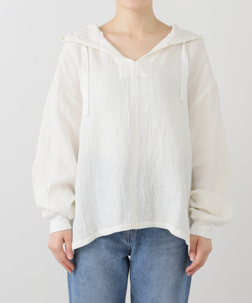 JOURNAL STANDARD LUXE（ジャーナルスタンダード　ラックス）の「Fiona's hoodpull（その他トップス・レディース・ホワイト/アイボリー・FREE）」の21枚目の写真