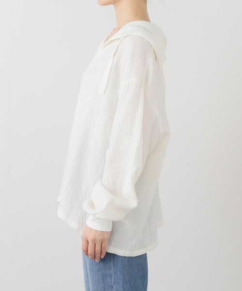 JOURNAL STANDARD LUXE（ジャーナルスタンダード　ラックス）の「Fiona's hoodpull（その他トップス・レディース・ホワイト/アイボリー・FREE）」の20枚目の写真