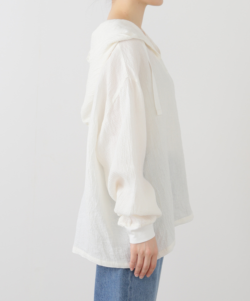 JOURNAL STANDARD LUXE（ジャーナルスタンダード　ラックス）の「Fiona's hoodpull（その他トップス・レディース・ホワイト/アイボリー・FREE）」の18枚目の写真