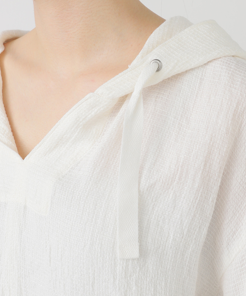 JOURNAL STANDARD LUXE（ジャーナルスタンダード　ラックス）の「Fiona's hoodpull（その他トップス・レディース・ホワイト/アイボリー・FREE）」の15枚目の写真