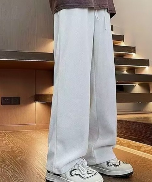 SHEPP(シープ)の「コーデュロイ ルーズストレートパンツ(その他パンツ・メンズ・グレー/ブラック/パープル/ピンク/ホワイト・M/L)」の17枚目の写真