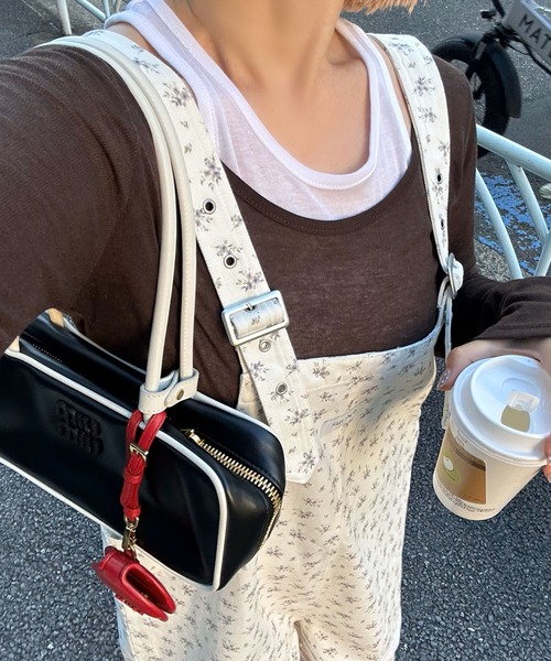 Alley Tokyo(アリートーキョー)の「ミニサロペ(サロペット/オーバーオール・レディース・ドット/ブルー/オフホワイト・FREE)」の17枚目の写真