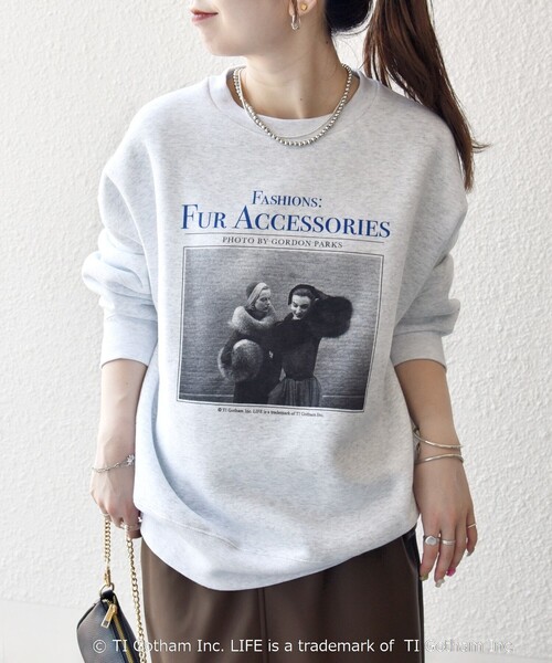 GOOD ROCK SPEED: LIFE PC フォト ロゴ プリント スウェット