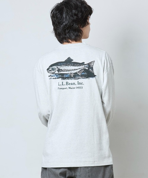 L.L.Bean（エルエルビーン）の「【JAPAN EDITION】ユニオン・アニマル・ロングスリーブ・ティ（Tシャツ/カットソー・メンズ・グレー系1/ホワイト系/ホワイト系1/グレー系・SMALL/MEDIUM/LARGE）」の20枚目の写真