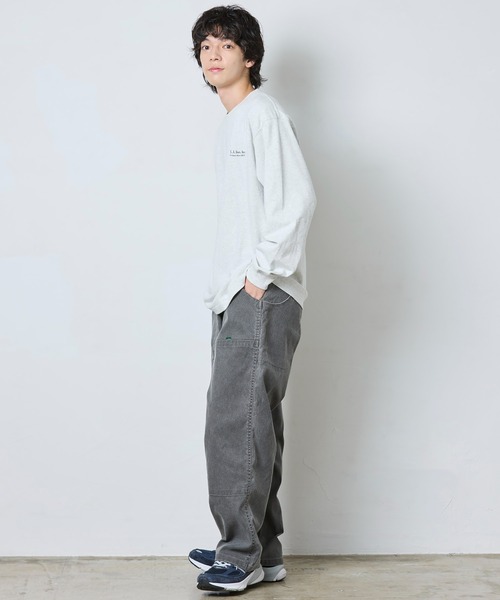 L.L.Bean（エルエルビーン）の「【JAPAN EDITION】ユニオン・アニマル・ロングスリーブ・ティ（Tシャツ/カットソー・メンズ・グレー系1/ホワイト系/ホワイト系1/グレー系・SMALL/MEDIUM/LARGE）」の22枚目の写真