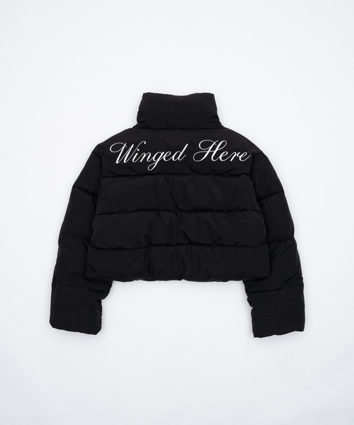 Stand collar short volume jacket/スタンドカラーショートボリューム