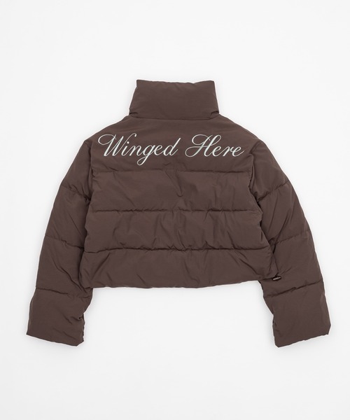 Stand collar short volume jacket/スタンドカラーショートボリューム