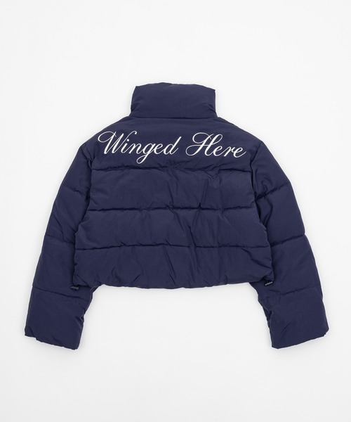 Stand collar short volume jacket/スタンドカラーショートボリューム