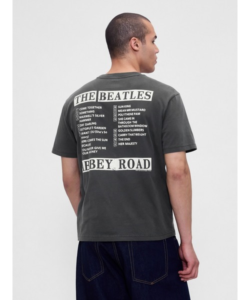 THE BEATLES グラフィックTシャツ ザ・ビートルズ リラックスフィット グラフィックTシャツ THE