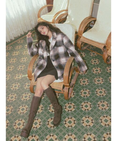 CALNAMUR（カルナムール）の「ロングブーツ（ブーツ・レディース・ブラウン/ブラック・SMALL/MEDIUM/LARGE）」の5枚目の写真