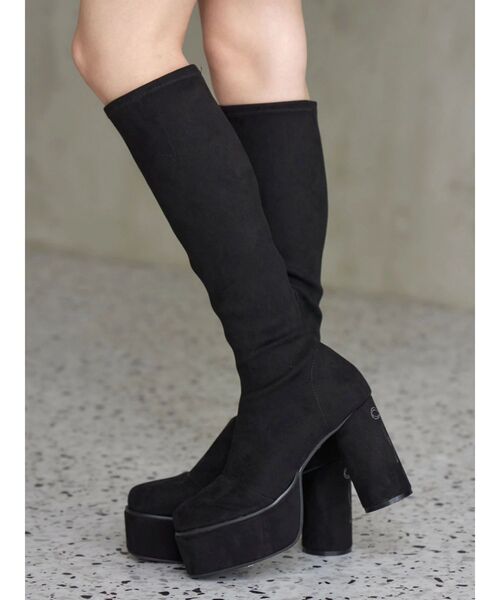 CALNAMUR（カルナムール）の「ロングブーツ（ブーツ・レディース・ブラウン/ブラック・SMALL/MEDIUM/LARGE）」の8枚目の写真