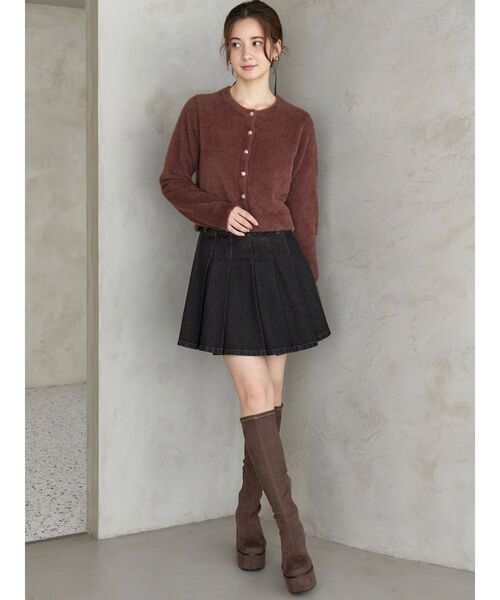 CALNAMUR（カルナムール）の「ロングブーツ（ブーツ・レディース・ブラウン/ブラック・SMALL/MEDIUM/LARGE）」の18枚目の写真