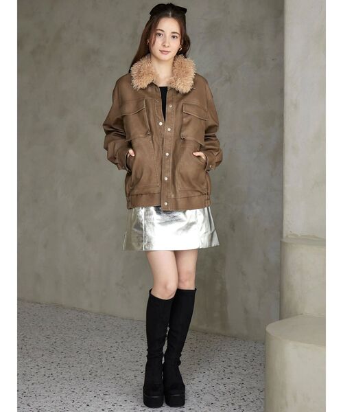 CALNAMUR（カルナムール）の「ロングブーツ（ブーツ・レディース・ブラウン/ブラック・SMALL/MEDIUM/LARGE）」の21枚目の写真