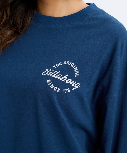 BILLABONG(ビラボン)の「BILLABONG レディース IN THE SUN LS TEE ロンT 【2025年秋冬モデル】/ビラボン調温機能バックプリント長袖ロンT(Tシャツ/カットソー・レディース・グリーン系その他/ネイビー/アイボリー・MEDIUM/LARGE)」の13枚目の写真