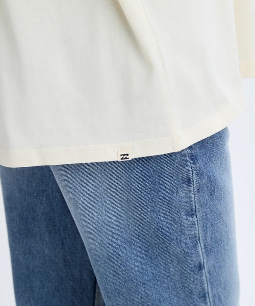 BILLABONG(ビラボン)の「BILLABONG レディース IN THE SUN LS TEE ロンT 【2025年秋冬モデル】/ビラボン調温機能バックプリント長袖ロンT(Tシャツ/カットソー・レディース・グリーン系その他/ネイビー/アイボリー・MEDIUM/LARGE)」の7枚目の写真