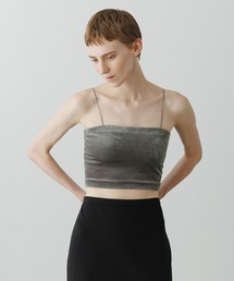 ADAM ET ROPE' | 【EMOELLE】カップ付きベロアキャミソール(キャミソール)