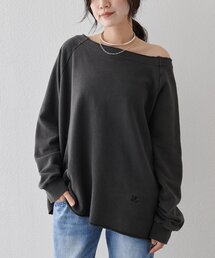新品未使用 ウィムガゼット CATプリント裏毛プルオーバー クラックプリントロゴ裏毛プルオーバー | Whim Gazette(ウィム