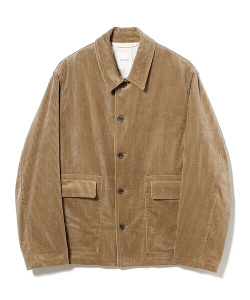 sage de cret（サージュデクレ）の「sage de cret / Corduroy Coverall Jacket（ブルゾン・メンズ・ベージュ・L/S/M）」の2枚目の写真