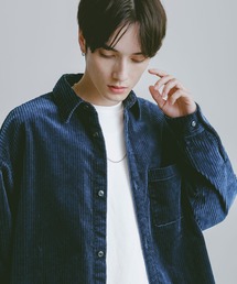 RAGEBLUE | コーデュロイビッグシャツ【セットアップ対応】(シャツ/ブラウス)