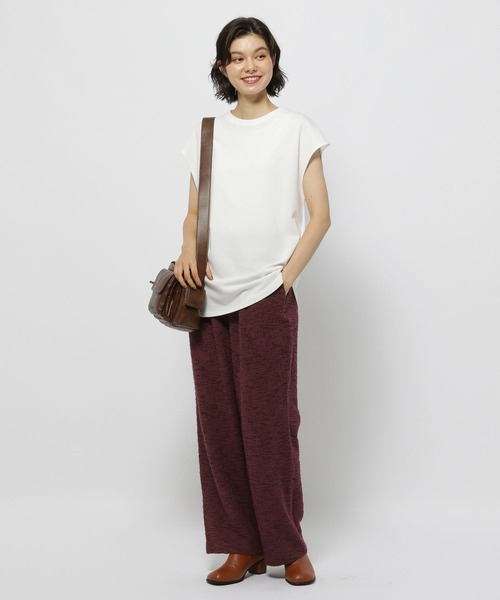 niko and...（ニコアンド）の「ポコットカットイージーパンツ（その他パンツ・レディース・ブラック/ボルドー/ネイビー・FREE）」の7枚目の写真