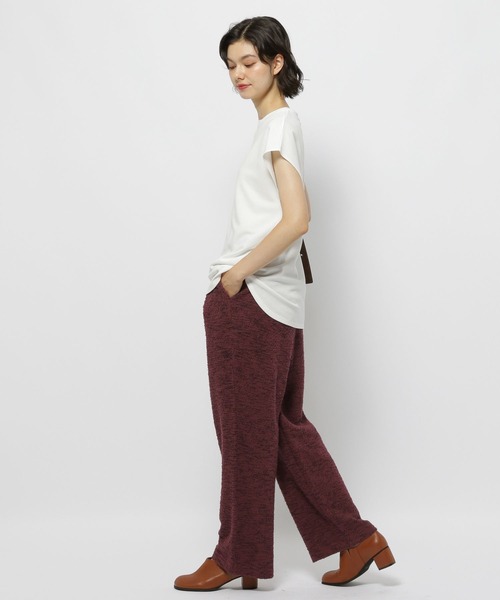 niko and...（ニコアンド）の「ポコットカットイージーパンツ（その他パンツ・レディース・ブラック/ボルドー/ネイビー・FREE）」の8枚目の写真