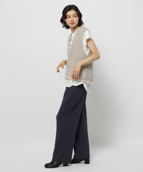 niko and...（ニコアンド）の「ポコットカットイージーパンツ（その他パンツ・レディース・ブラック/ボルドー/ネイビー・FREE）」の11枚目の写真