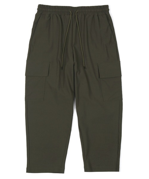 LANVIN en Bleu（ランバンオンブルー）の「ライトポンチ ジャージ素材 クロップド カーゴパンツ（カーゴパンツ・メンズ・ネイビー/カーキ・50/48/46/52）」の11枚目の写真