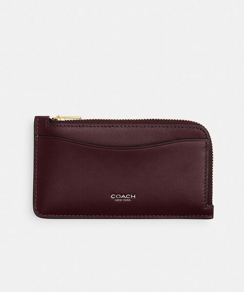 COACH(コーチ)の「ニューヨーク ジップ カード ケース・カラーブロック(カードケース・レディース・レッド系その他・ONE)」の2枚目の写真