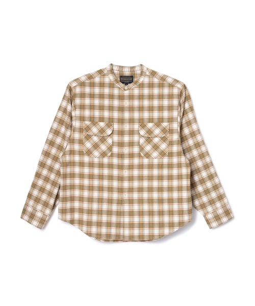 PENDLETON(ペンドルトン)の「ドルマンシャツ(シャツ/ブラウス・レディース・コーラルピンク/グリーン系その他/サックスブルー/ブルー系その他2/アイボリー・ONE SIZE)」の8枚目の写真