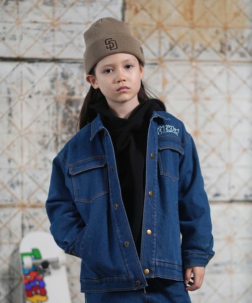 セール】ELEMENT/エレメント JEAN CARTER JACKET YOUTH キッズ デニム
