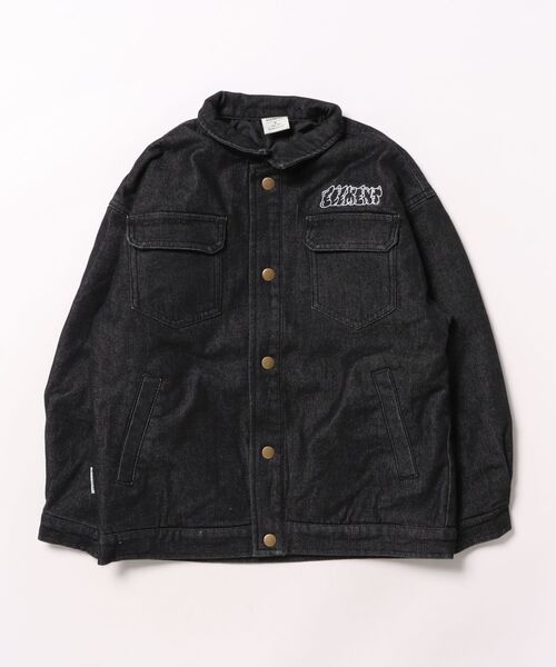 ELEMENT(エレメント)の「ELEMENT/エレメント JEAN CARTER JACKET YOUTH キッズ デニムジャケット BF026-774(その他アウター・キッズ・ブラック/ダークインディゴブルー・130cm/160cm/150cm/140cm)」の14枚目の写真