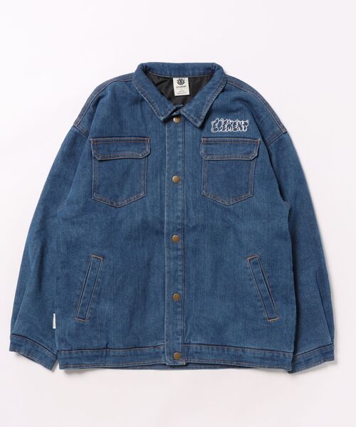 ELEMENT(エレメント)の「ELEMENT/エレメント JEAN CARTER JACKET YOUTH キッズ デニムジャケット BF026-774(その他アウター・キッズ・ブラック/ダークインディゴブルー・130cm/160cm/150cm/140cm)」の15枚目の写真