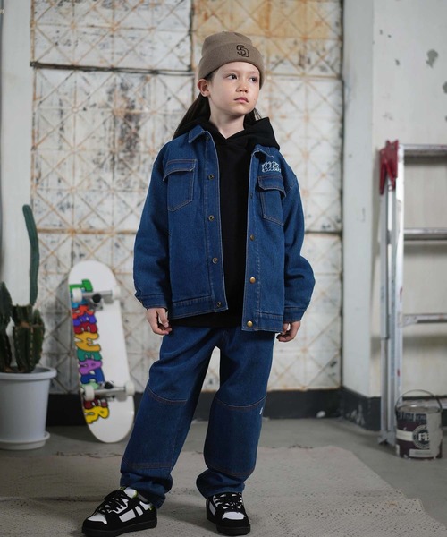 セール】ELEMENT/エレメント JEAN CARTER JACKET YOUTH キッズ デニム