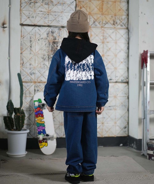 ELEMENT(エレメント)の「ELEMENT/エレメント JEAN CARTER JACKET YOUTH キッズ デニムジャケット BF026-774(その他アウター・キッズ・ブラック/ダークインディゴブルー・130cm/160cm/150cm/140cm)」の13枚目の写真