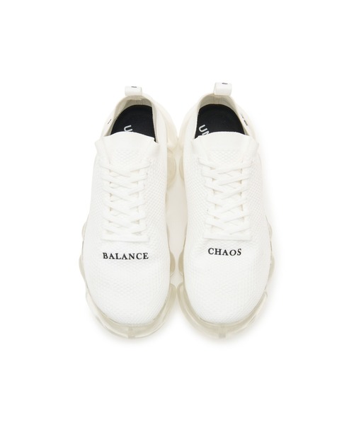 UNDERCOVER（アンダーカバー）の「UP1F1F01（スニーカー・レディース・ホワイト/ブラック・25cm/24cm/23cm/22cm）」の3枚目の写真