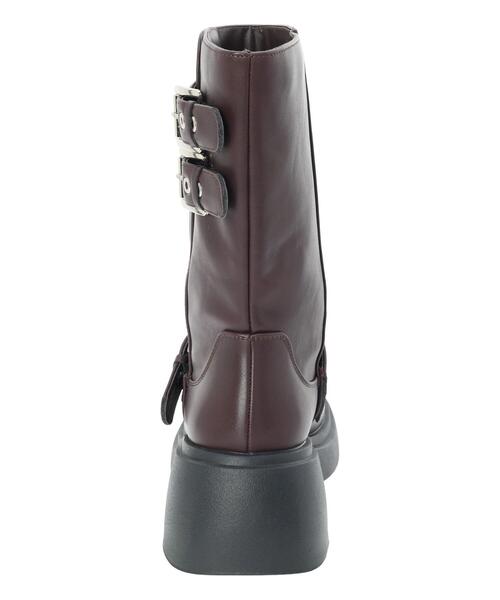 Te chichi TERRASSE（テチチテラス）の「バイカーブーツ《2025autumn catalog item》（その他シューズ・レディース・ブラウン/ブラック・24.5cm/23.5cm）」の8枚目の写真