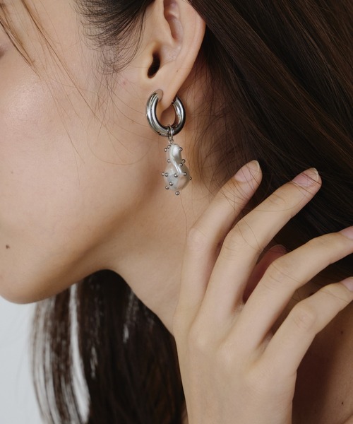 バロックパールピアス / baroque pearl pierce（ピアス（両耳用