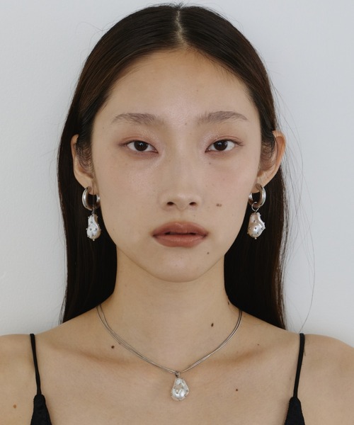 e.mピアス　zozotown限定　maru バロックパール e.m. ピアス 「ZOZOTOWN限定」Gold maru バロックパールピアス