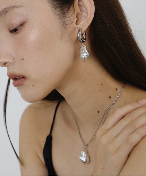 バロックパールピアス / baroque pearl pierce（ピアス（両耳用